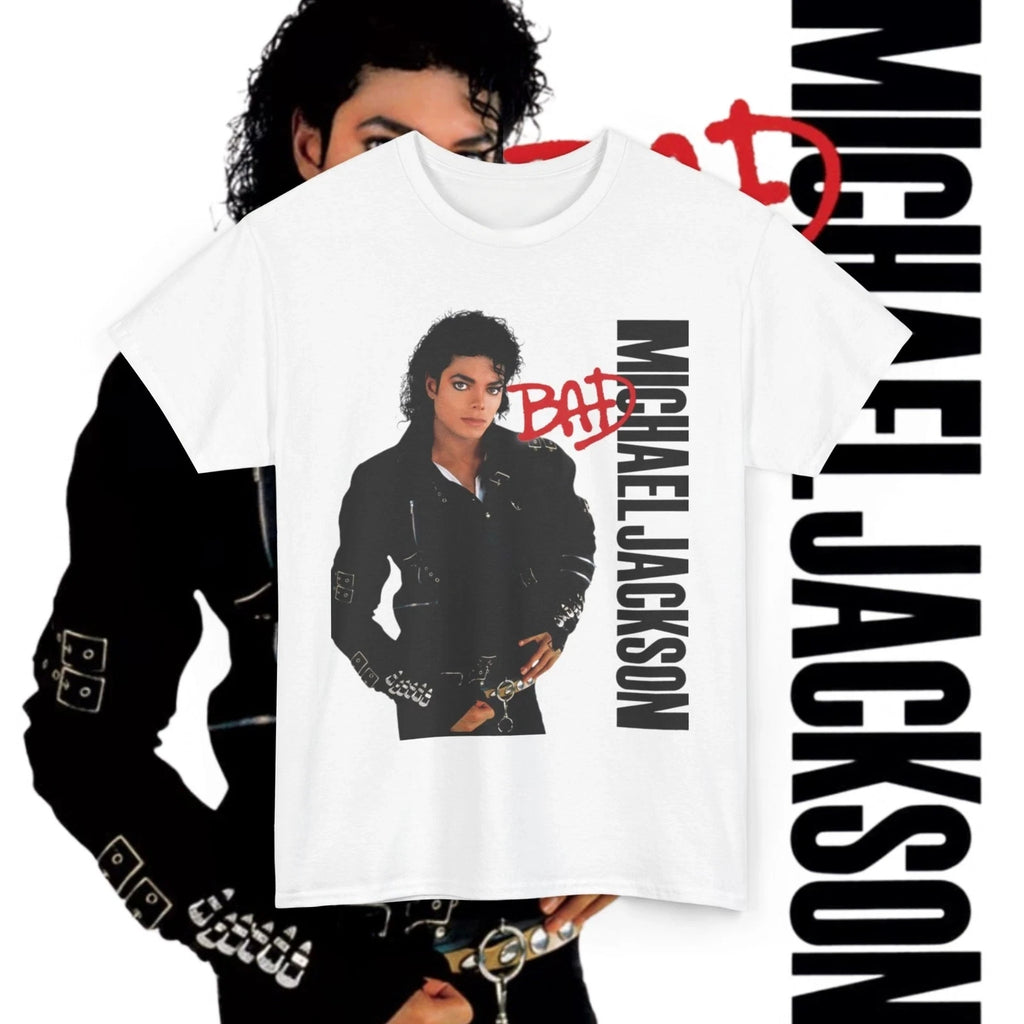 Black or White - Michael Jackson MJ new Men's T-Shirt Unisex O-Neck 100% Cotton Short Sleeve Oversized Y2k Popular Fashion Tee