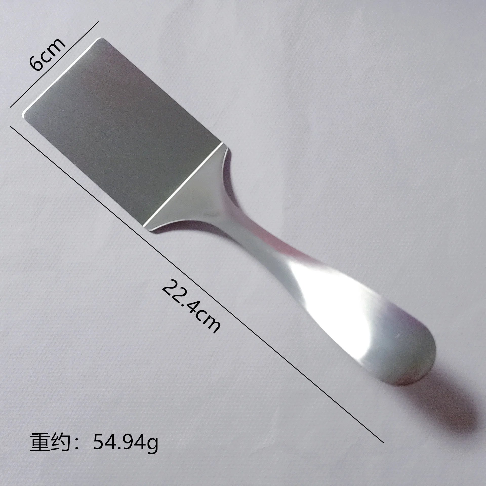 Restaurant home small pan spatula stainless steel flat spatula steak spatula pancake spatula tiramisu spatula teppanyaki spatula