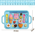 @9 Types Food Feeding Toy Japanese Pudding Feeding Toy Ramen Ice Cream Jelly Strawberry Pudding Set Kids' Role Play Toys Gifts