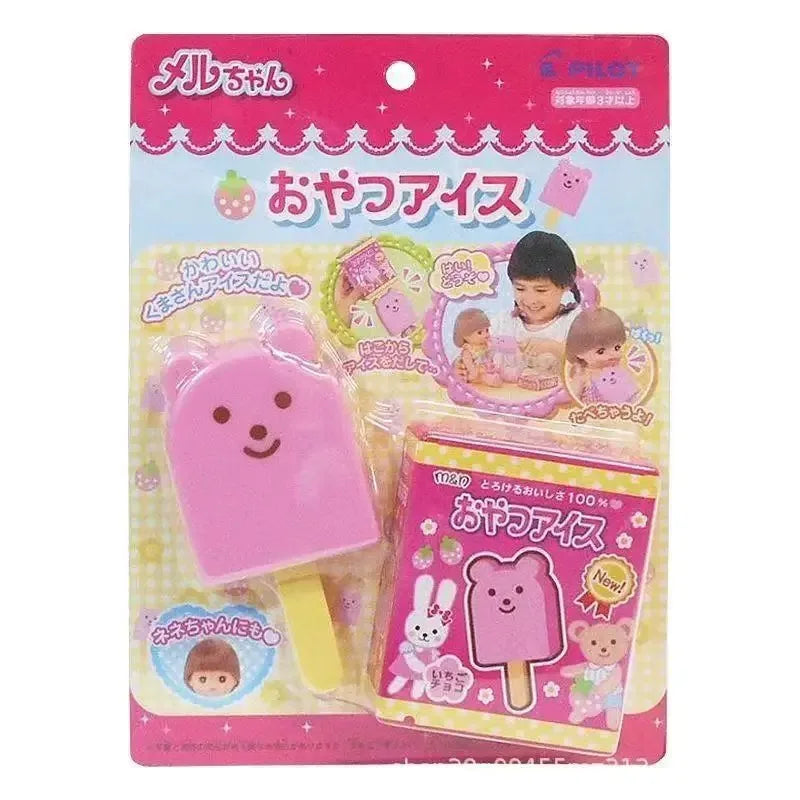 @9 Types Food Feeding Toy Japanese Pudding Feeding Toy Ramen Ice Cream Jelly Strawberry Pudding Set Kids' Role Play Toys Gifts