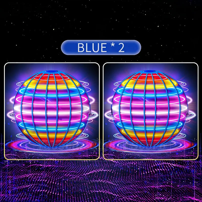 Magnetic Levitation Flying Gyro Ball for Kids High Tech Magic Toy Outdoor Sports Interactive Rotation Sensor Game Modern Play