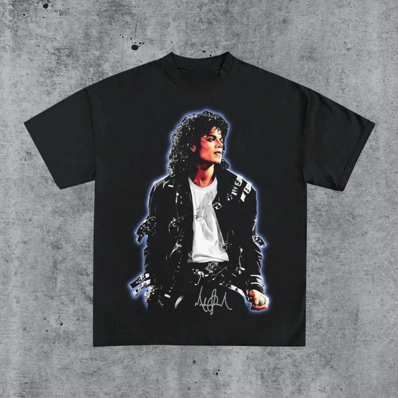 Black or White - Michael Jackson MJ new Men's T-Shirt Unisex O-Neck 100% Cotton Short Sleeve Oversized Y2k Popular Fashion Tee