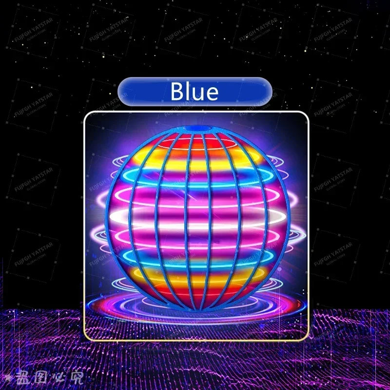 Magnetic Levitation Flying Gyro Ball for Kids High Tech Magic Toy Outdoor Sports Interactive Rotation Sensor Game Modern Play