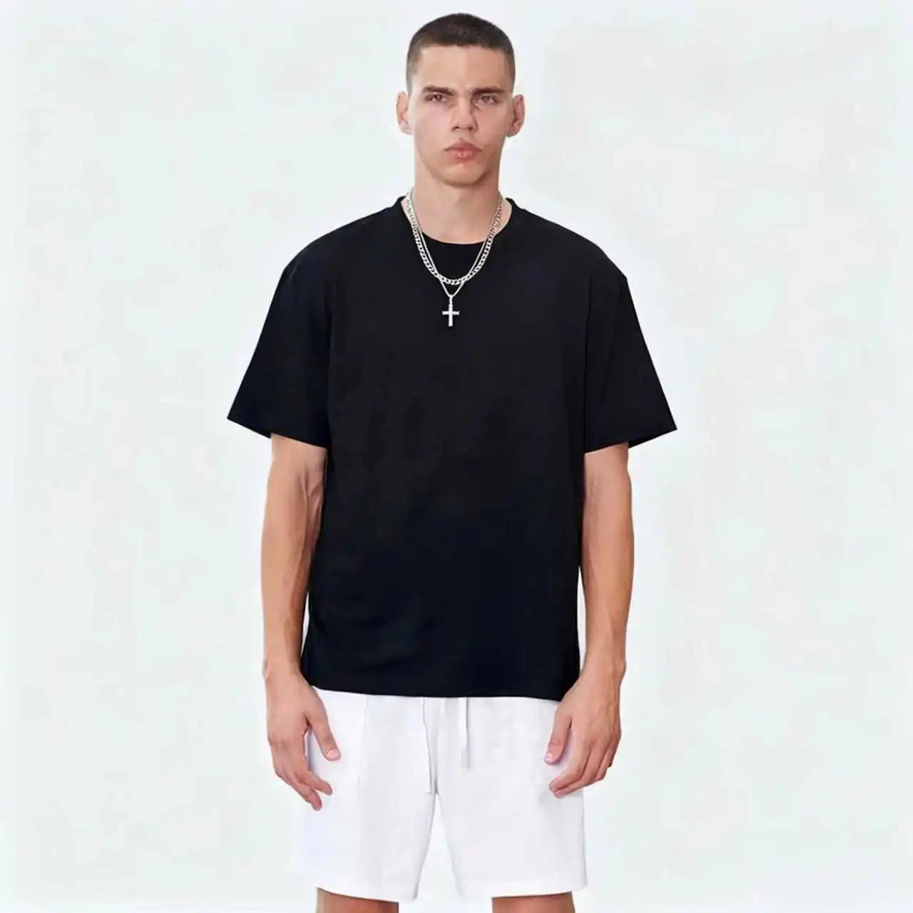 Black or White - Michael Jackson MJ new Men's T-Shirt Unisex O-Neck 100% Cotton Short Sleeve Oversized Y2k Popular Fashion Tee