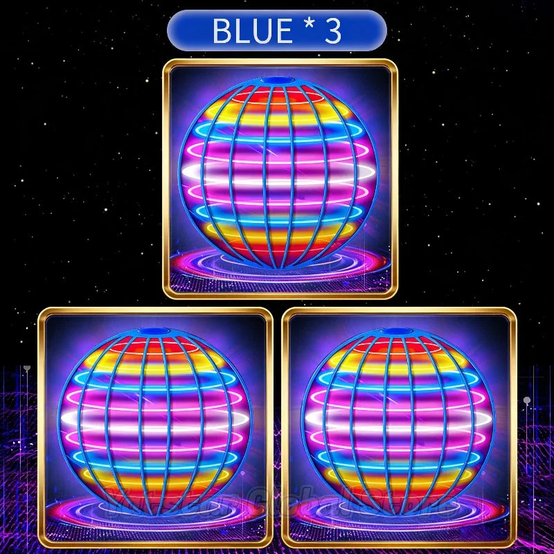 Magnetic Levitation Flying Gyro Ball for Kids High Tech Magic Toy Outdoor Sports Interactive Rotation Sensor Game Modern Play