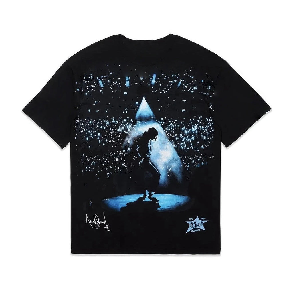 Black or White - Michael Jackson MJ new Men's T-Shirt Unisex O-Neck 100% Cotton Short Sleeve Oversized Y2k Popular Fashion Tee