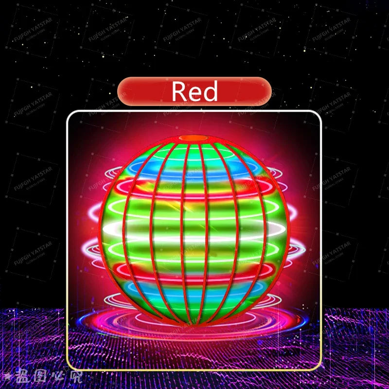 Magnetic Levitation Flying Gyro Ball for Kids High Tech Magic Toy Outdoor Sports Interactive Rotation Sensor Game Modern Play