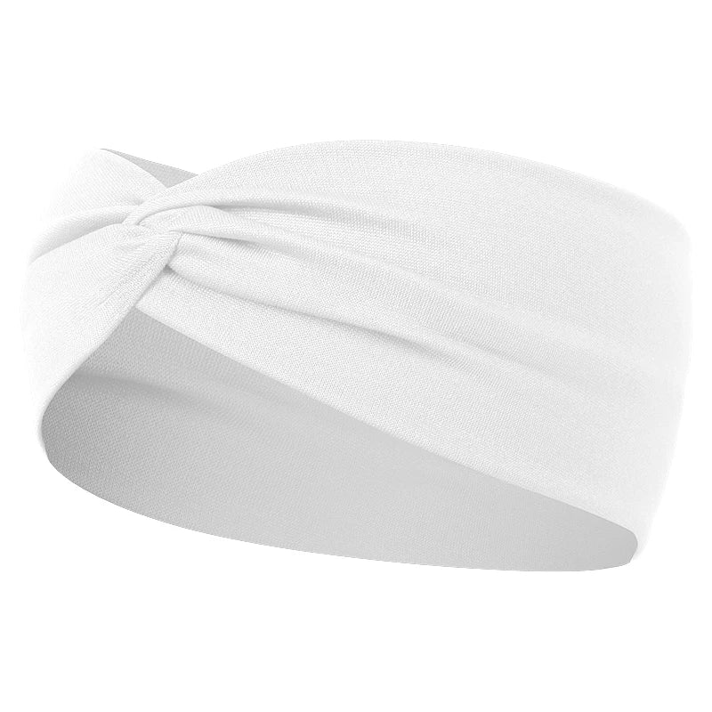 Women Cross Solid Color Hair Bands Girls Fashion Leopard Print Elastic Knitted Headbands Vintage Turban Make Hair Accessories